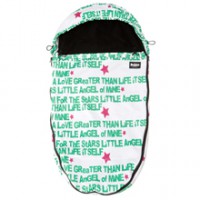 SACO CUBREPIES SOFTSHELL GREEN TEXT